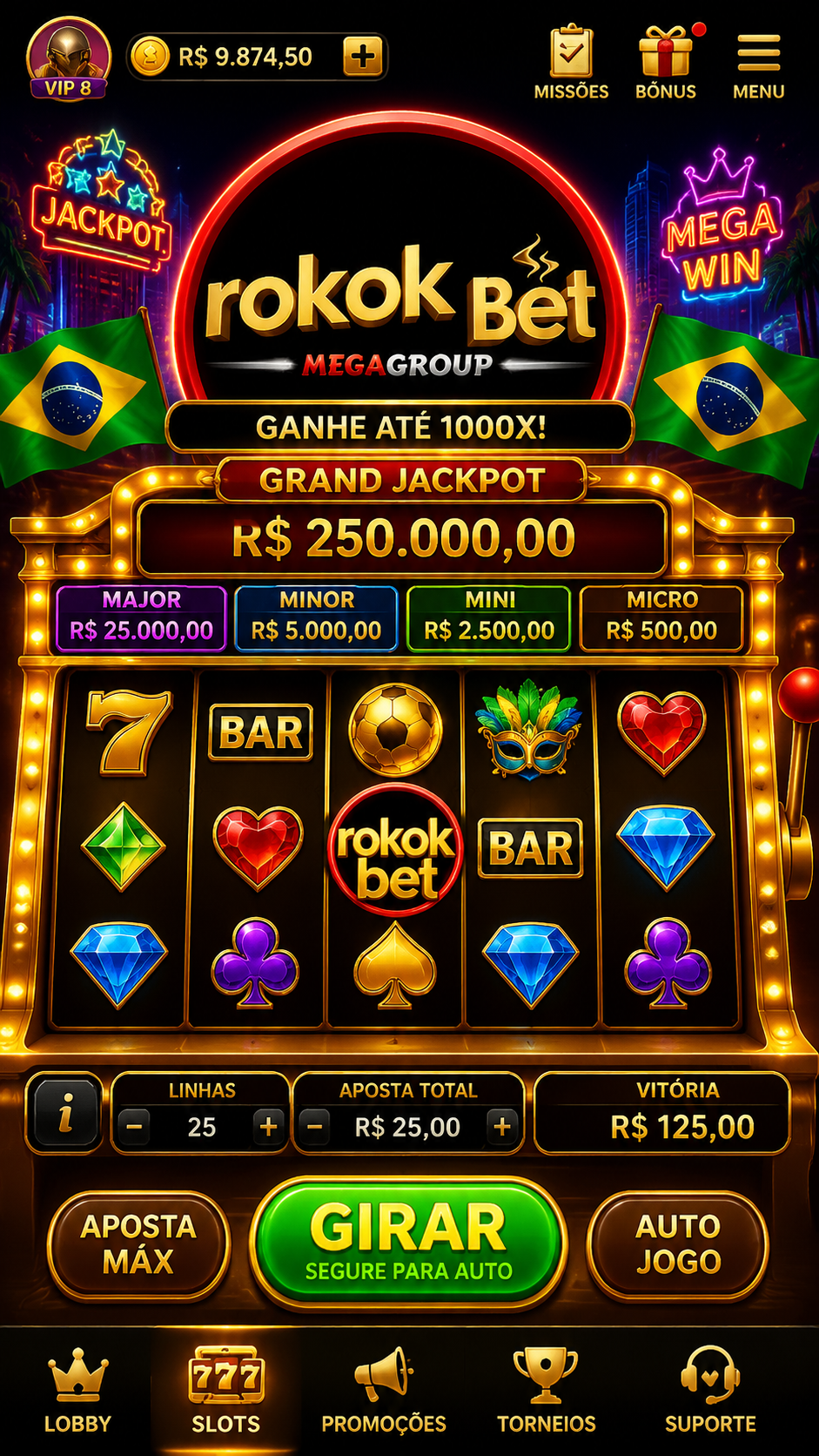 Screenshot Rokokbet APK 1.6.1