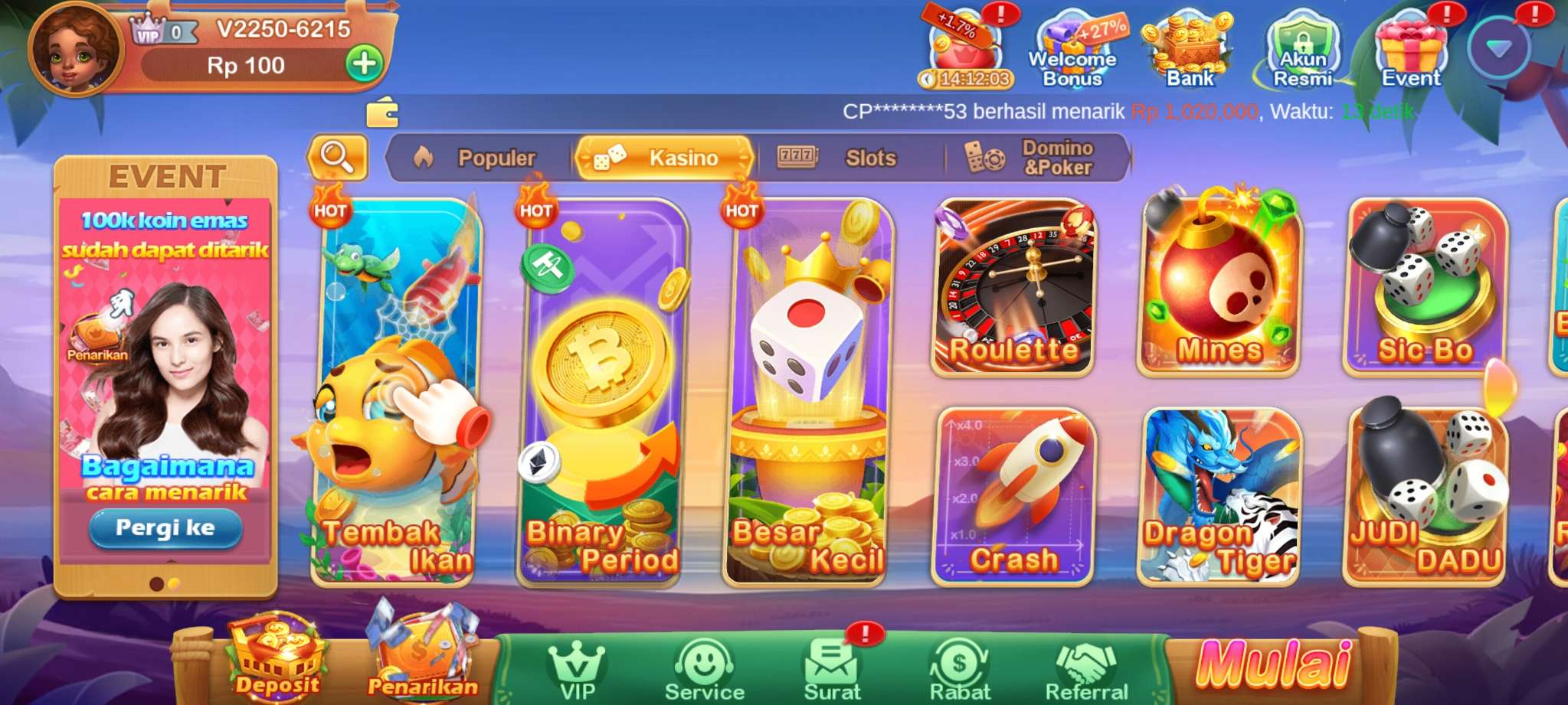 Screenshot Biwin777 APK v1.03