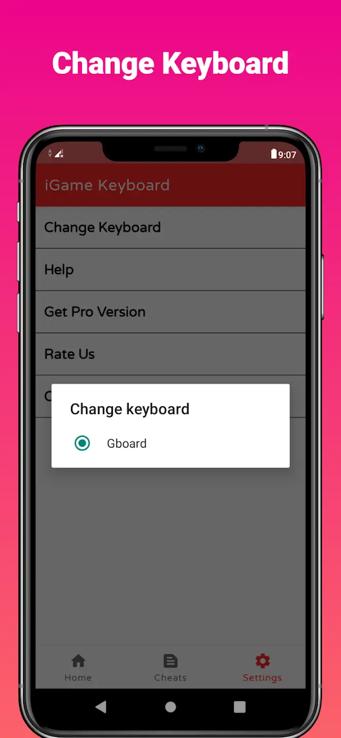 Screenshot iGame Keyboard APK 6.7 untuk Android