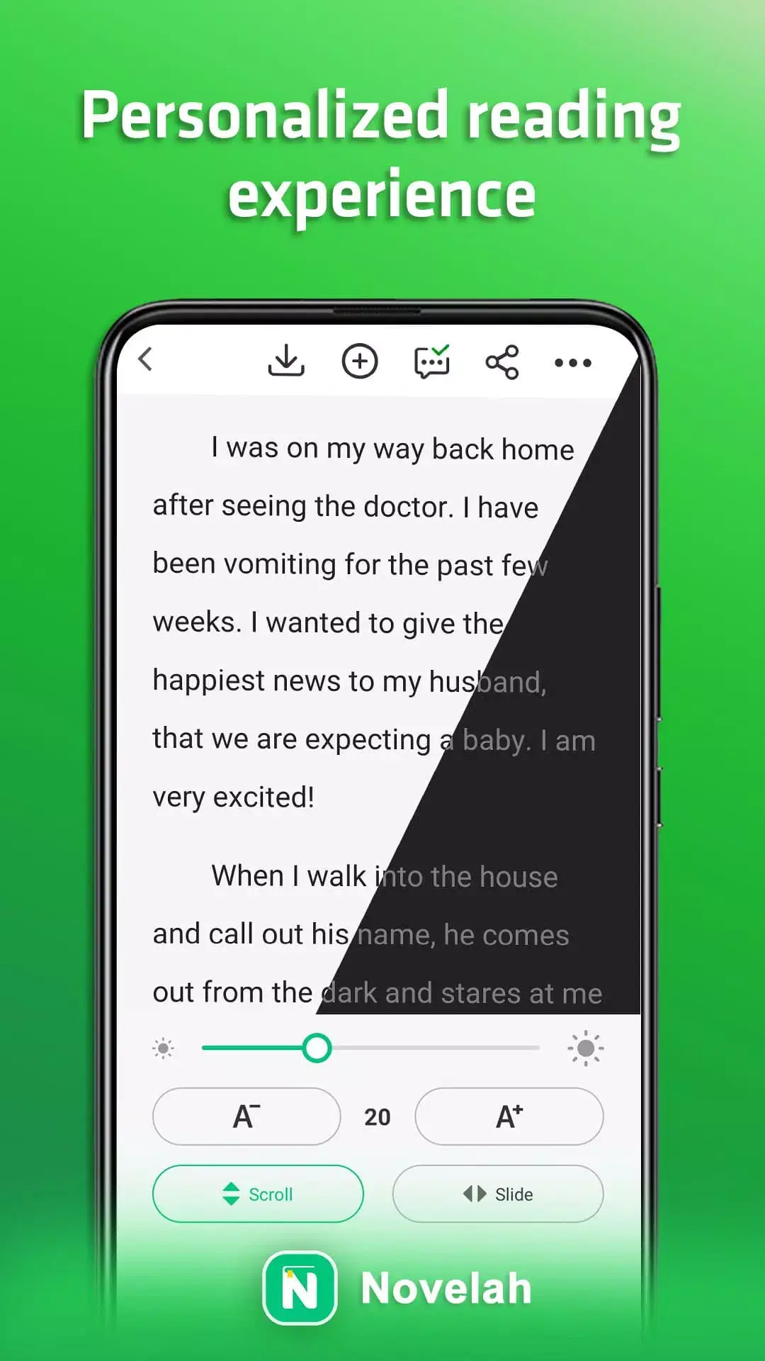 Screenshot Novelah APK