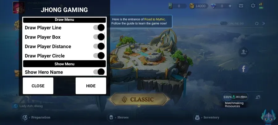Screenshot Jhong Gaming APK v44 untuk Android
