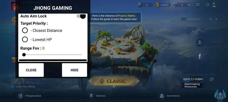 Screenshot Jhong Gaming APK v44 untuk Android