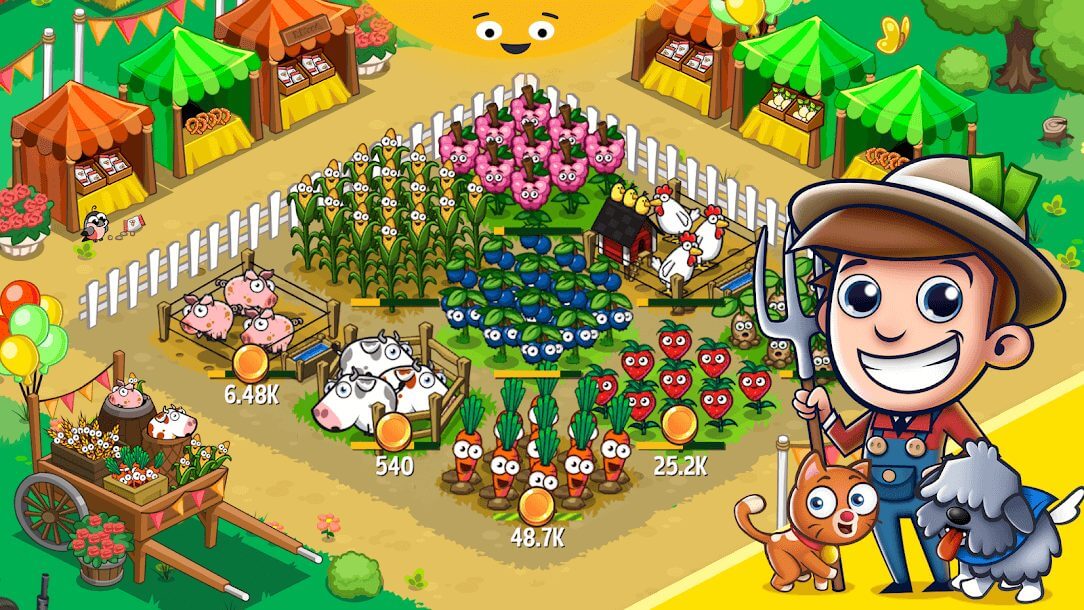 Screenshot Idle Farming Empire APK