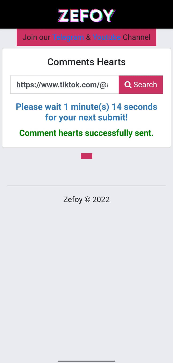 Screenshot ZEFOY APK