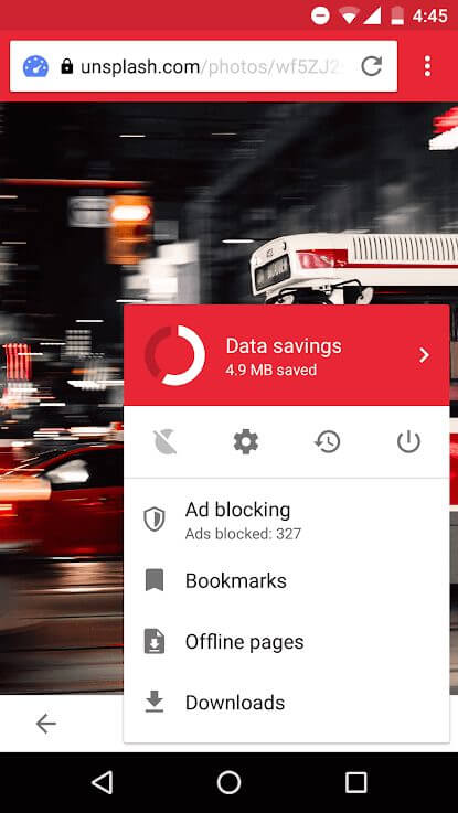 Screenshot Opera Mini APK v99.1.2254.455 Download untuk Android
