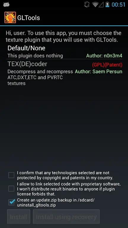 Screenshot GLTools APK v4.01 untuk Optimasi Game Android