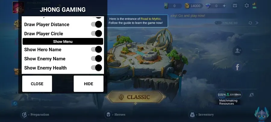 Screenshot Jhong Gaming APK v44 untuk Android