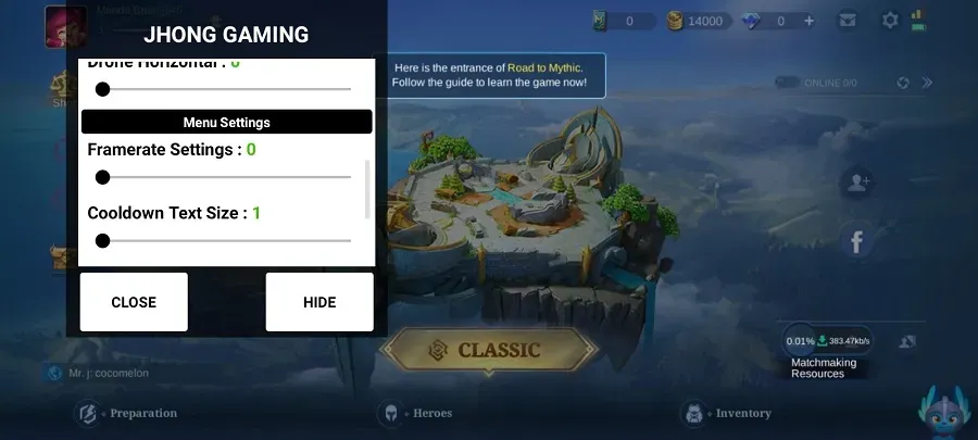 Screenshot Jhong Gaming APK v44 untuk Android