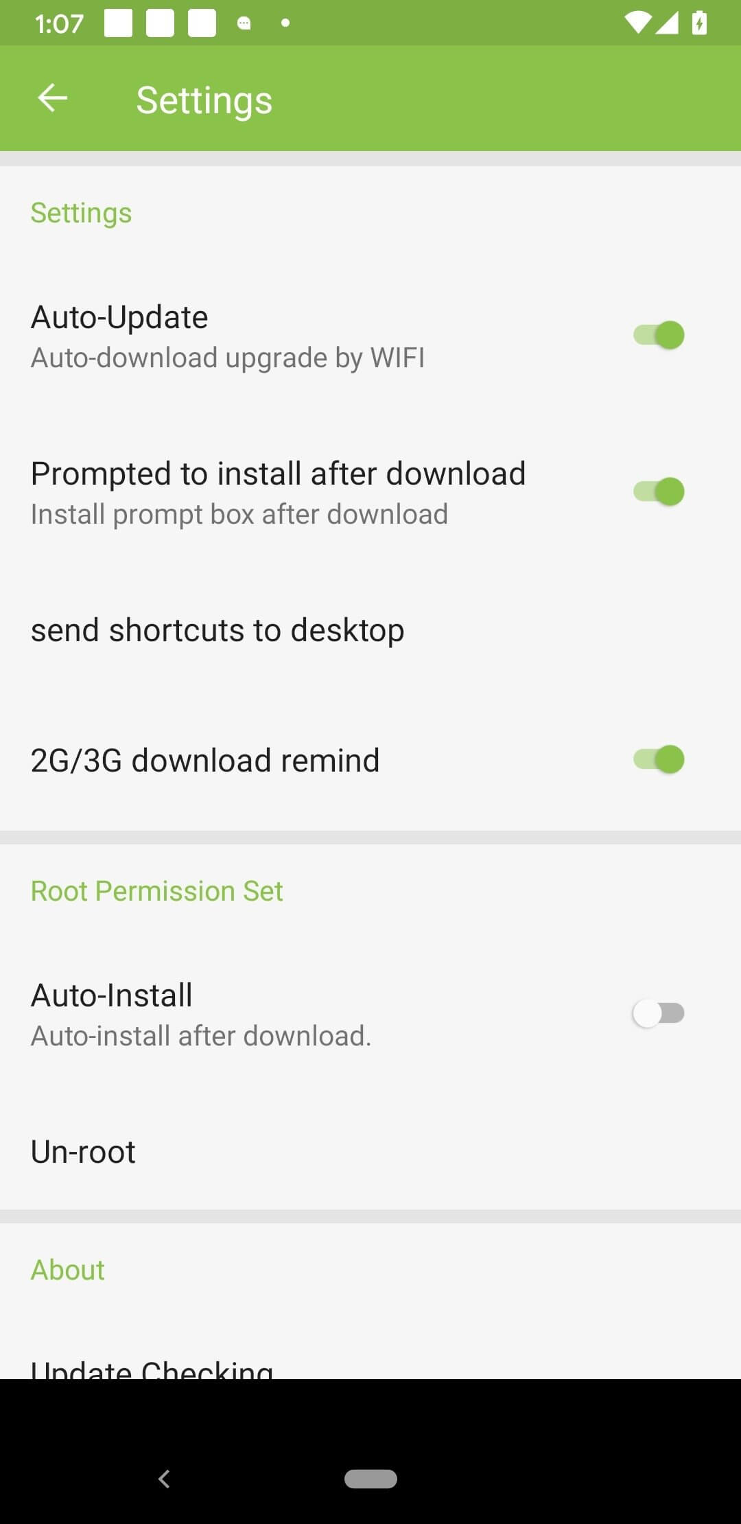 Screenshot iRoot APK v3.5.3.2075