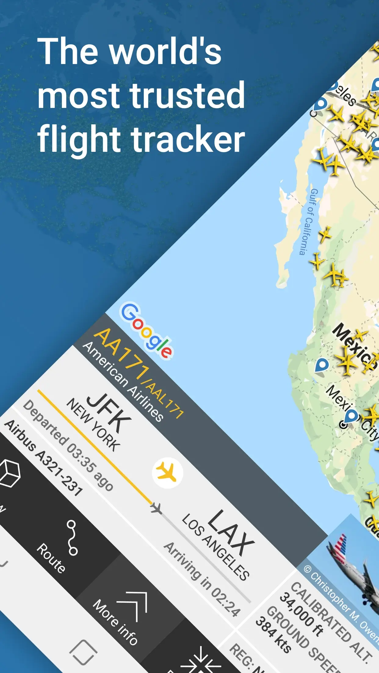 Screenshot Flightradar24 APK v10.21.0 untuk Android