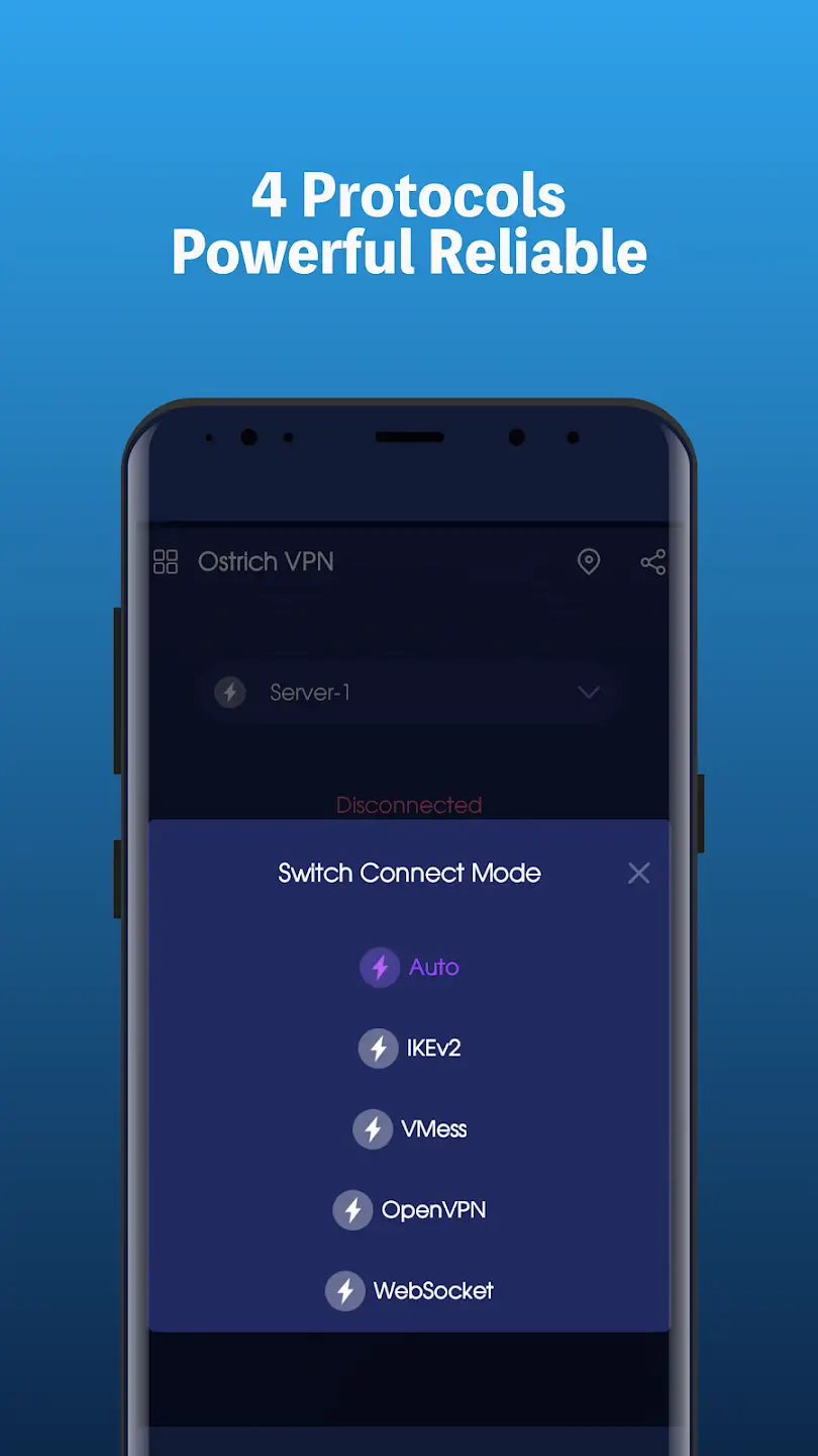 Screenshot Ostrict VPN APK
