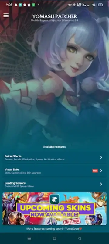 Screenshot Yomasu Patcher APK