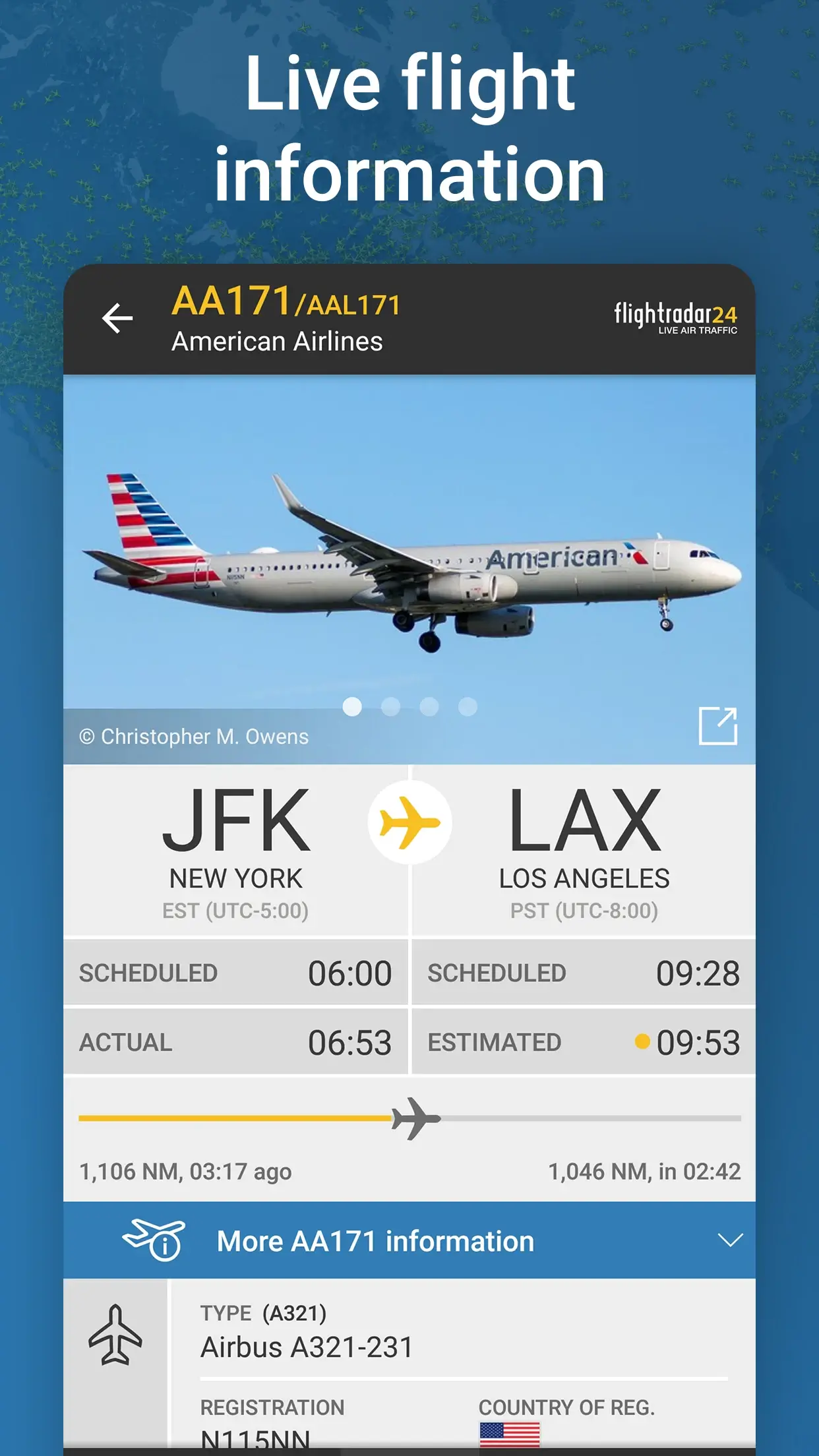 Screenshot Flightradar24 APK v10.21.0 untuk Android