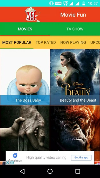 Screenshot MovieBlast APK v2.1 - Streaming Film, TV, Anime Gratis