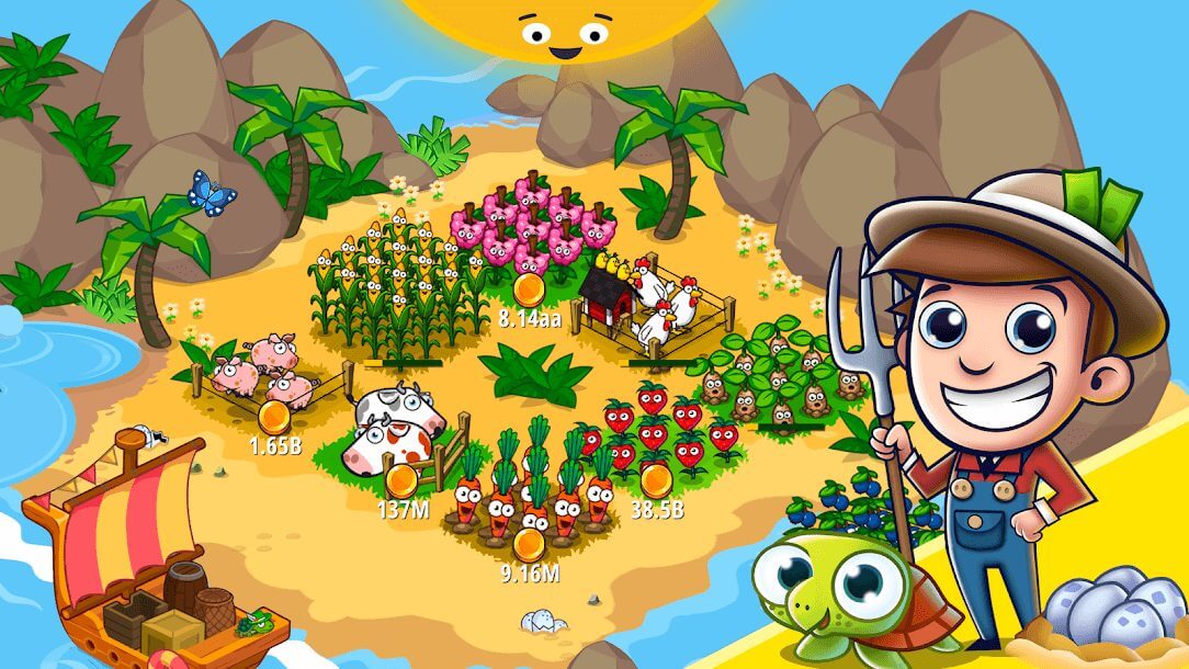 Screenshot Idle Farming Empire APK