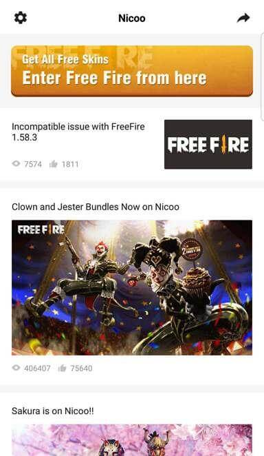 Screenshot Nicoo APK v1.4.3
