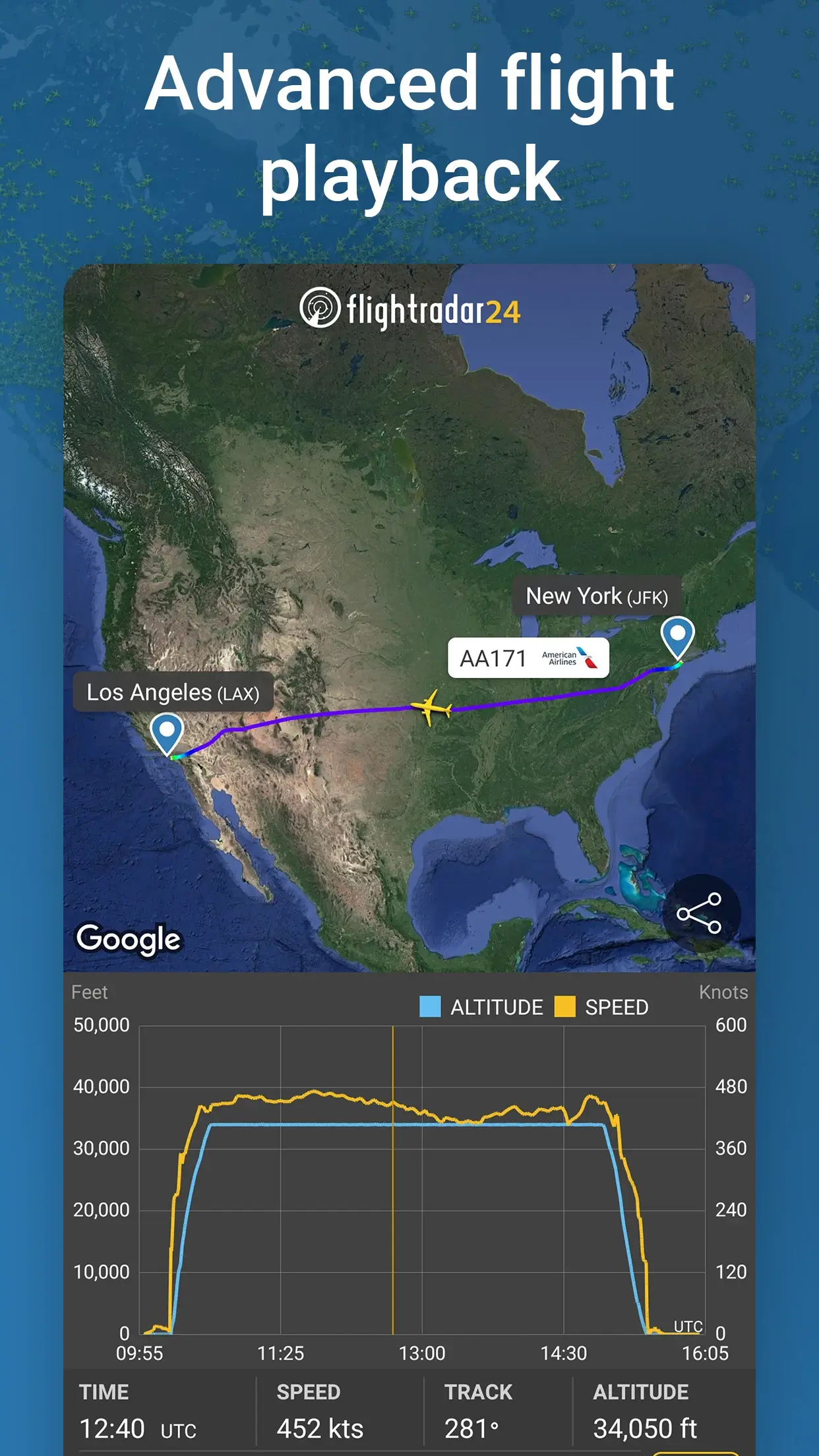 Screenshot Flightradar24 APK v10.21.0 untuk Android