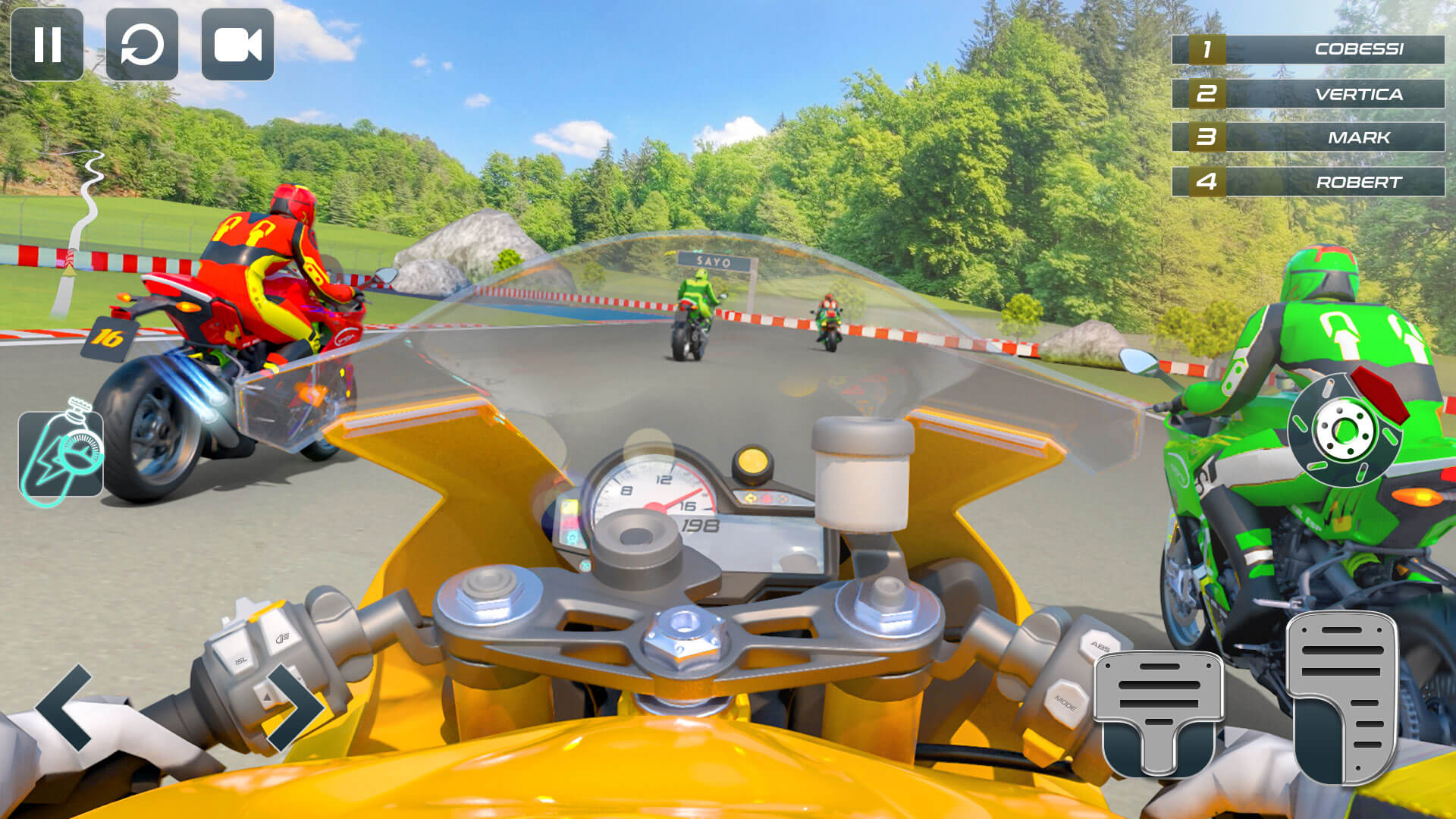 Screenshot Real Bike Racing APK