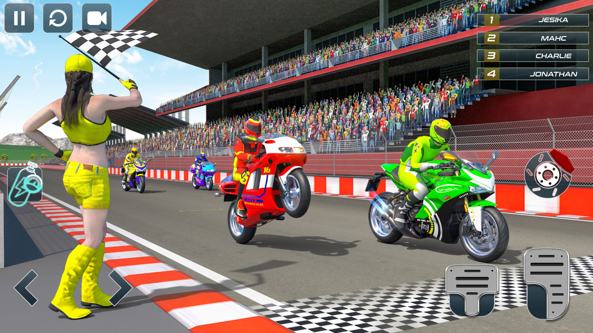 Screenshot Real Bike Racing APK