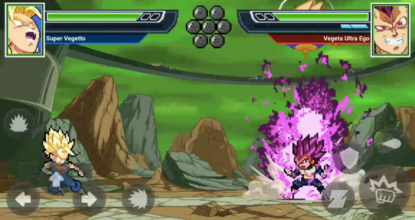 Screenshot Z Legends 2 APK: Aksi Seru dengan Grafis Pixel dan Banyak Mode